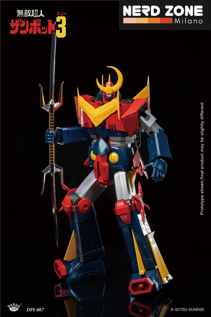 KING ARTS - Diecast Figure Series Invincible Super Man Zambot 3