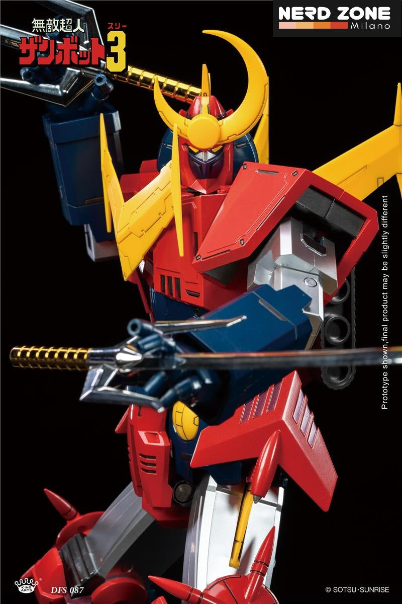 KING ARTS - Diecast Figure Series Invincible Super Man Zambot 3