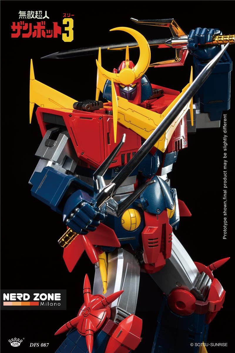 KING ARTS - Diecast Figure Series Invincible Super Man Zambot 3