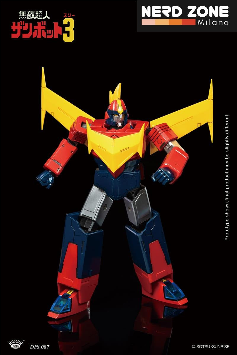 KING ARTS - Diecast Figure Series Invincible Super Man Zambot 3