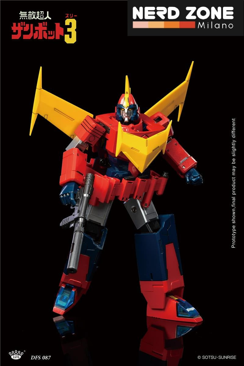 KING ARTS - Diecast Figure Series Invincible Super Man Zambot 3