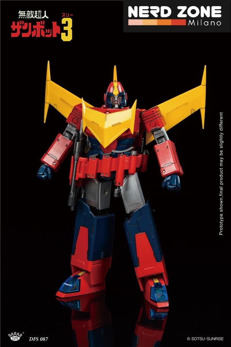 KING ARTS - Diecast Figure Series Invincible Super Man Zambot 3