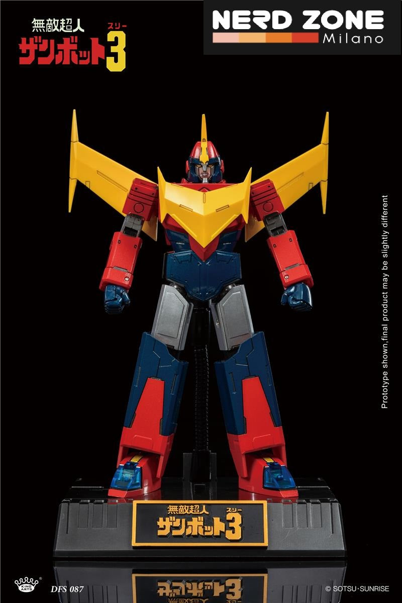 KING ARTS - Diecast Figure Series Invincible Super Man Zambot 3