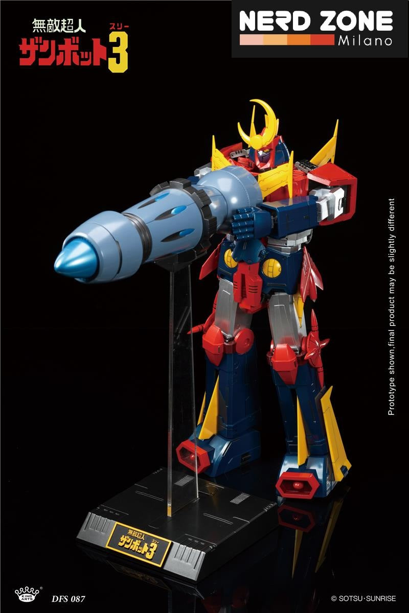 KING ARTS - Diecast Figure Series Invincible Super Man Zambot 3