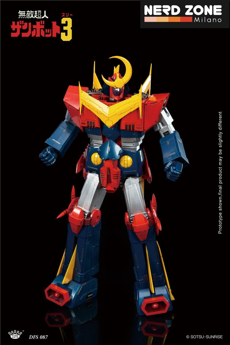 KING ARTS - Diecast Figure Series Invincible Super Man Zambot 3
