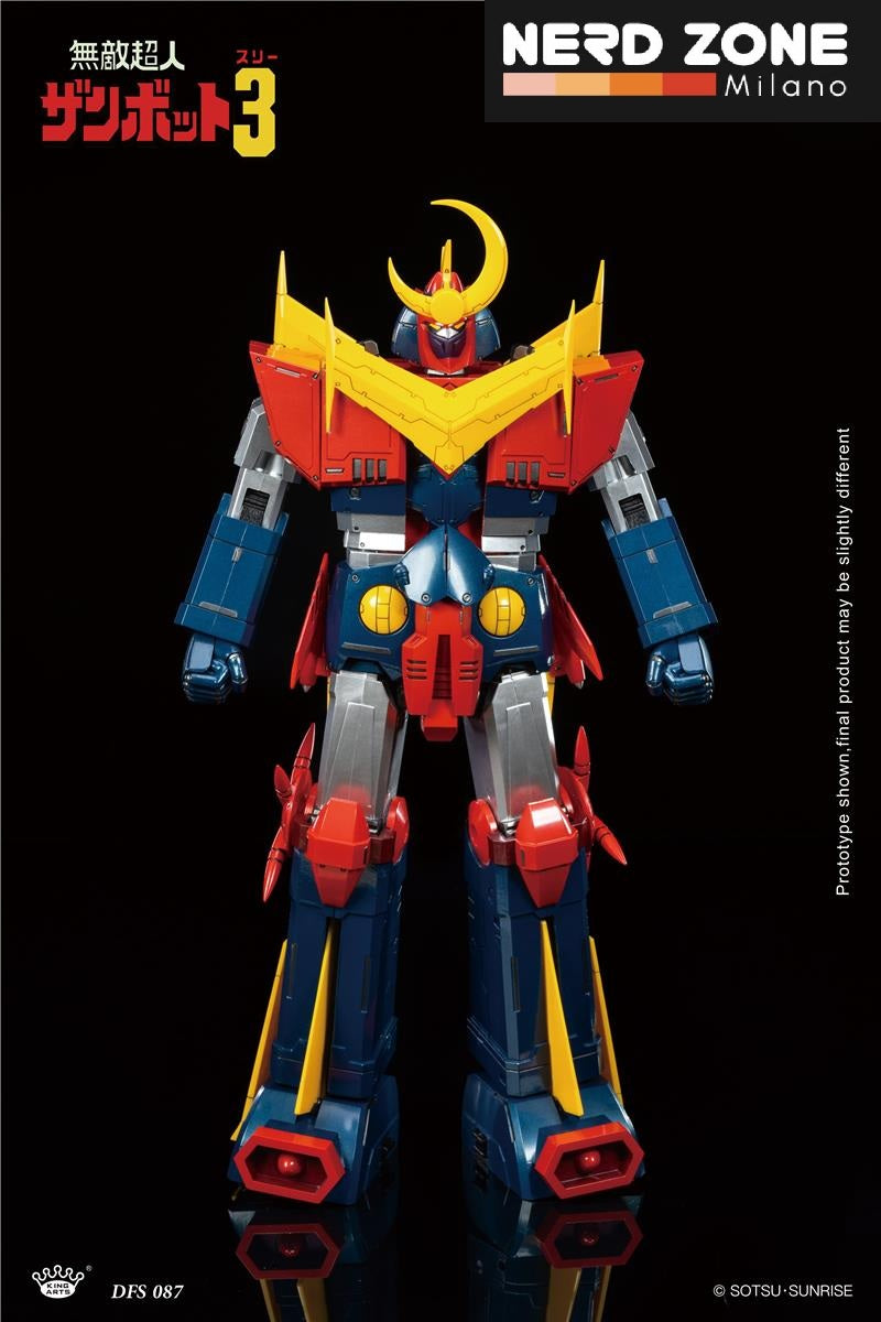 KING ARTS - Diecast Figure Series Invincible Super Man Zambot 3