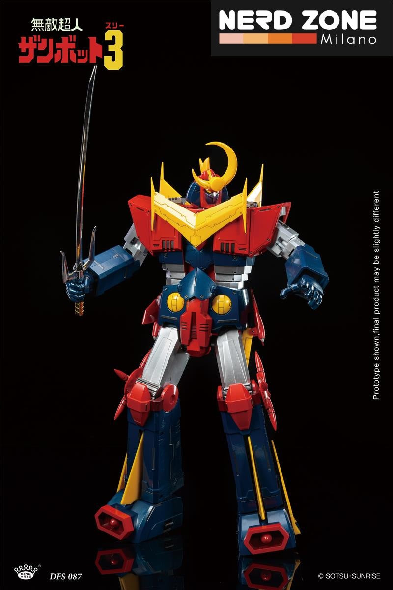KING ARTS - Diecast Figure Series Invincible Super Man Zambot 3