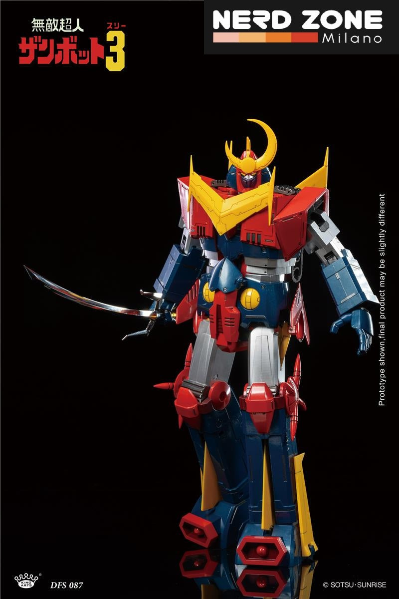 KING ARTS - Diecast Figure Series Invincible Super Man Zambot 3