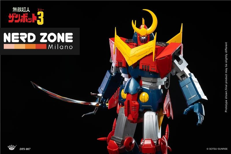 KING ARTS - Diecast Figure Series Invincible Super Man Zambot 3