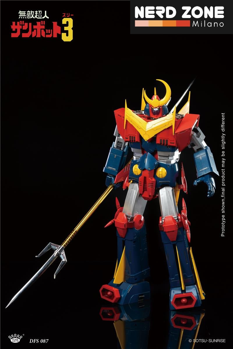KING ARTS - Diecast Figure Series Invincible Super Man Zambot 3