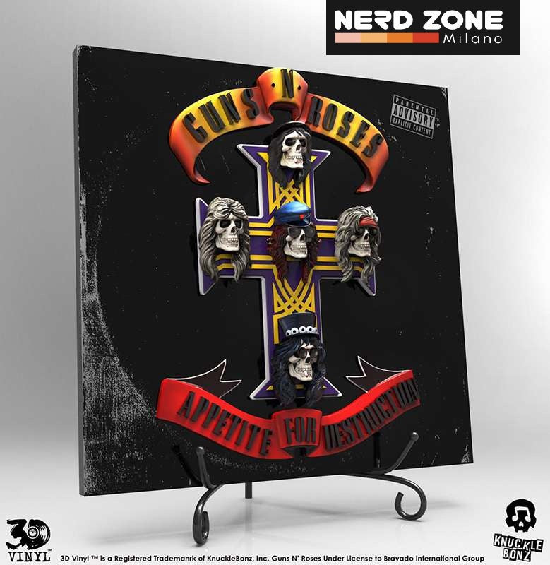 KNUCKLE BONZ - Guns n Roses Appetite For Destruct 3d