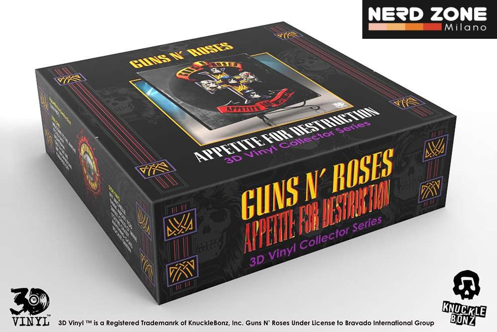 KNUCKLE BONZ - Guns n Roses Appetite For Destruct 3d