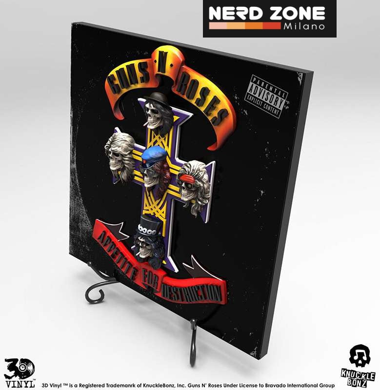 KNUCKLE BONZ - Guns n Roses Appetite For Destruct 3d