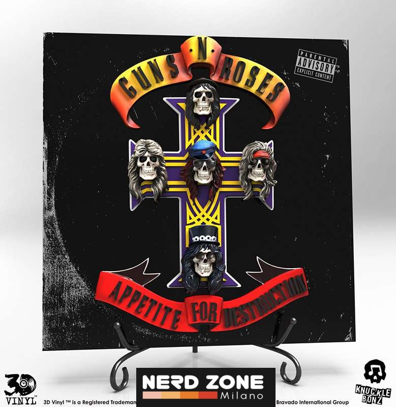 KNUCKLE BONZ - Guns n Roses Appetite For Destruct 3d