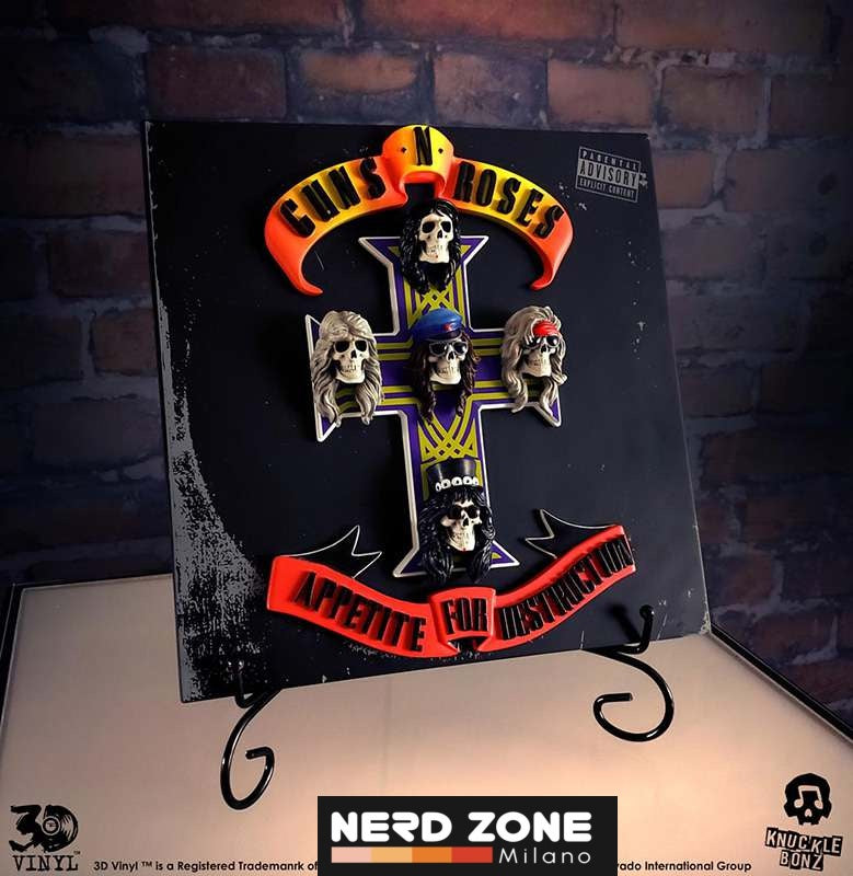 KNUCKLE BONZ - Guns n Roses Appetite For Destruct 3d