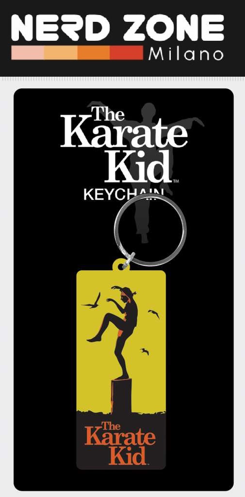 PYRAMID INTERNATIONAL - Karate Kid Sunset Rubber Keychain