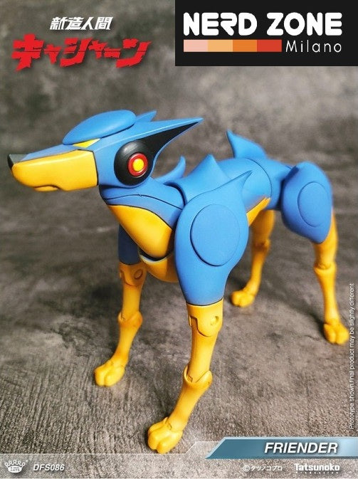 KING ARTS - King Arts Diecast Figure Series Kyashan & Flender (CASSHAN)