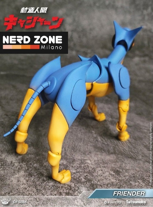 KING ARTS - King Arts Diecast Figure Series Kyashan & Flender (CASSHAN)