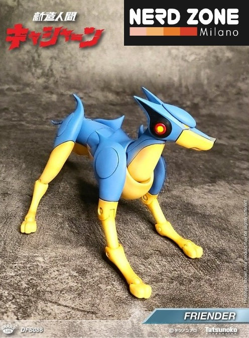 KING ARTS - King Arts Diecast Figure Series Kyashan & Flender (CASSHAN)