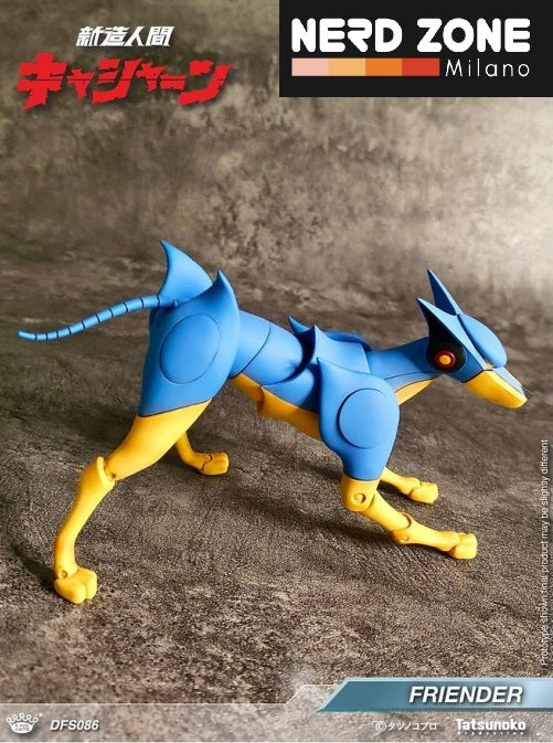 KING ARTS - King Arts Diecast Figure Series Kyashan & Flender (CASSHAN)
