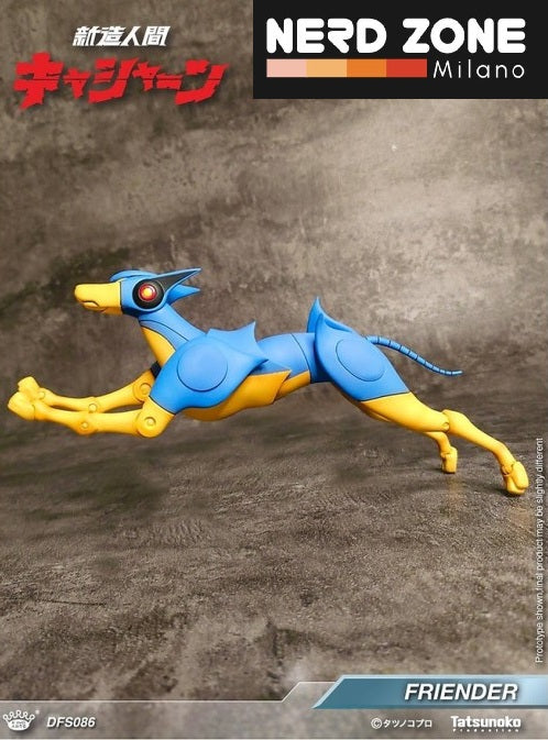 KING ARTS - King Arts Diecast Figure Series Kyashan & Flender (CASSHAN)