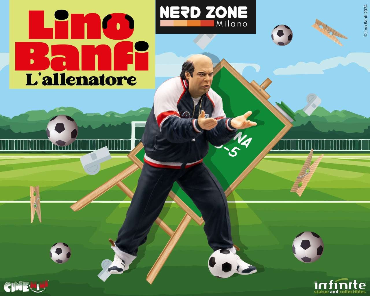 INFINITE STATUE - Lino Banfi L’allenatore Cinemini Pvc
