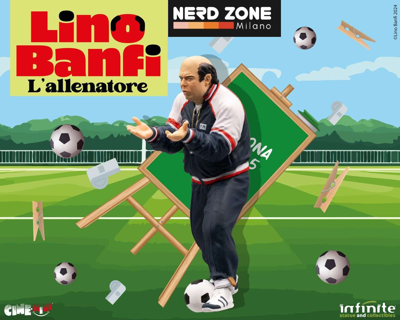 INFINITE STATUE - Lino Banfi L’allenatore Cinemini Pvc