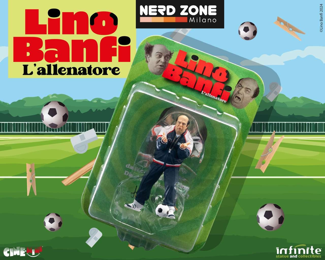INFINITE STATUE - Lino Banfi L’allenatore Cinemini Pvc