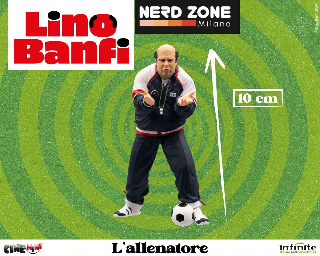 INFINITE STATUE - Lino Banfi L’allenatore Cinemini Pvc
