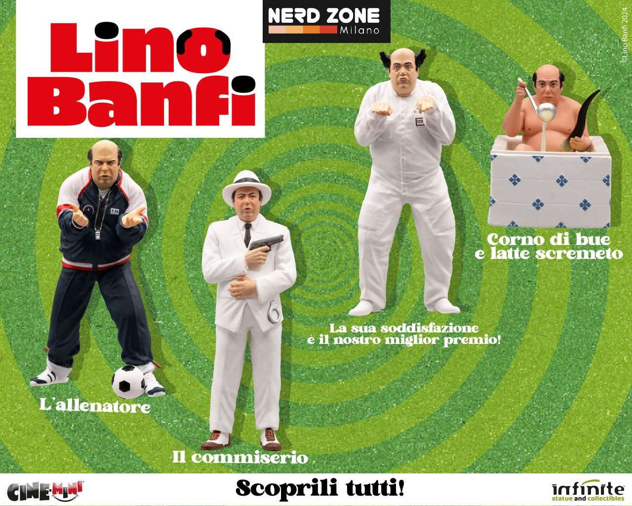 INFINITE STATUE - Lino Banfi L’allenatore Cinemini Pvc