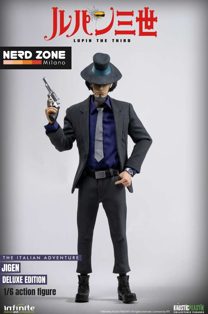 INFINITE STATUE - Lupin The 3rd The Italian Adventure Daisuke Jigen 1/6 Action Figure DELUXE Edition