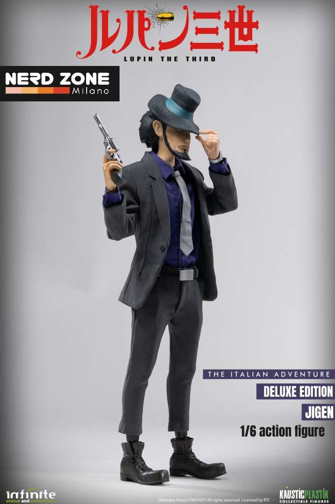 INFINITE STATUE - Lupin The 3rd The Italian Adventure Daisuke Jigen 1/6 Action Figure DELUXE Edition