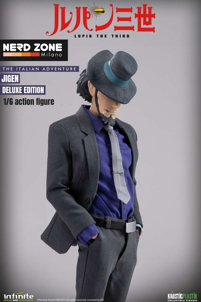INFINITE STATUE - Lupin The 3rd The Italian Adventure Daisuke Jigen 1/6 Action Figure DELUXE Edition