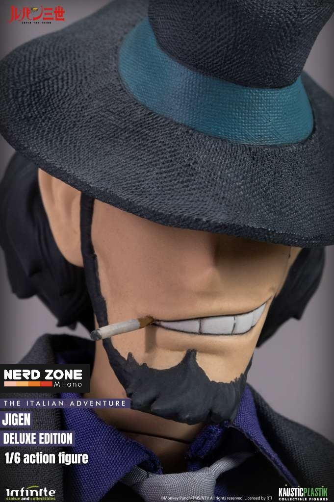 INFINITE STATUE - Lupin The 3rd The Italian Adventure Daisuke Jigen 1/6 Action Figure DELUXE Edition