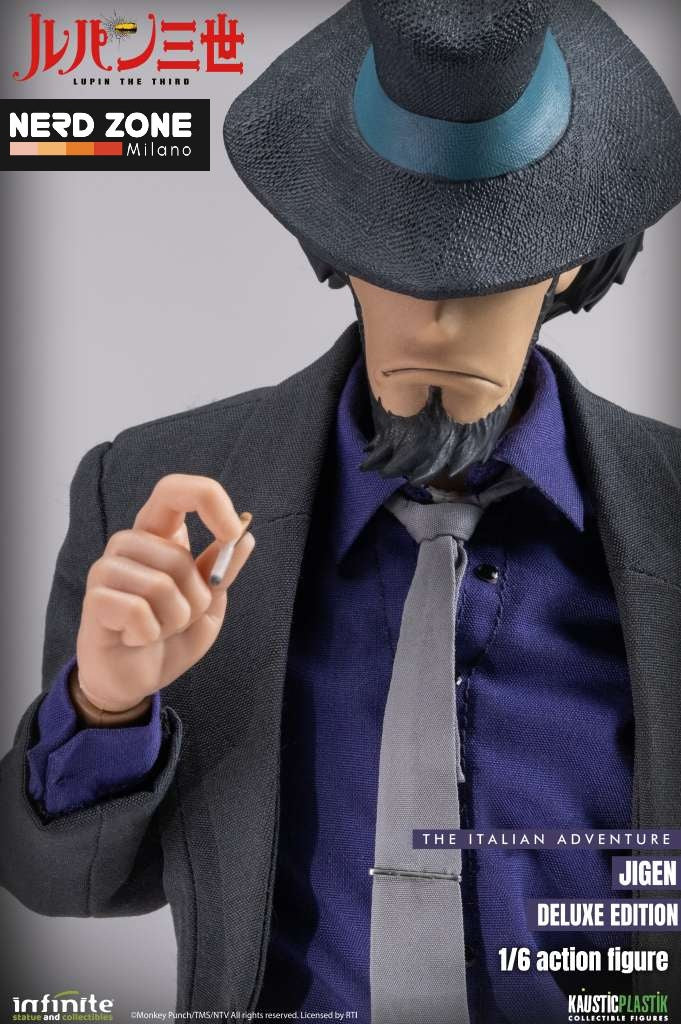 INFINITE STATUE - Lupin The 3rd The Italian Adventure Daisuke Jigen 1/6 Action Figure DELUXE Edition
