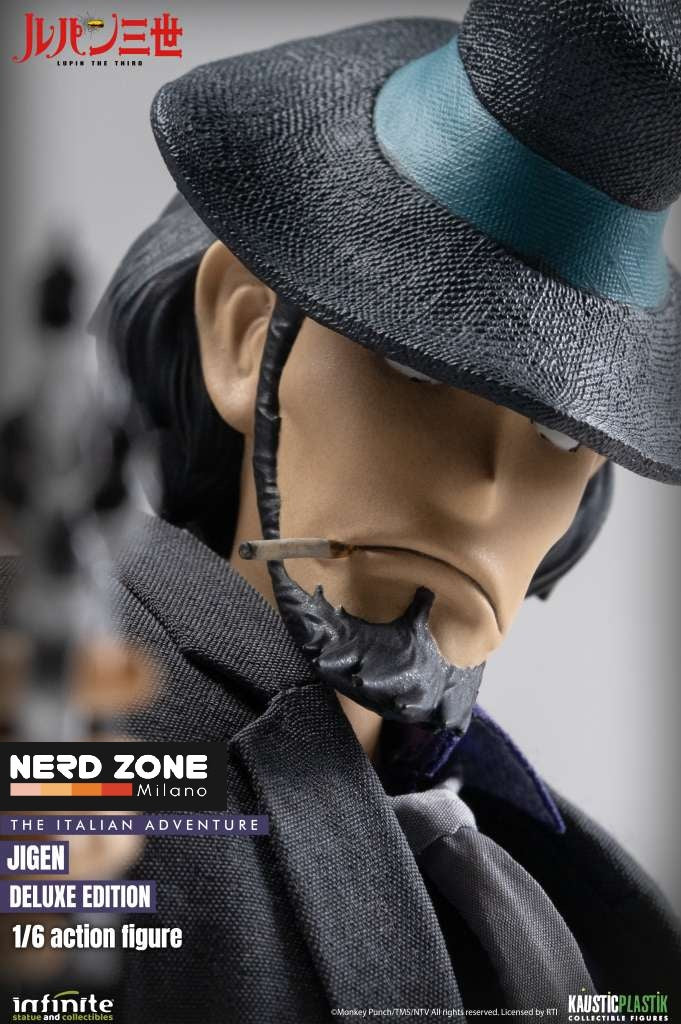 INFINITE STATUE - Lupin The 3rd The Italian Adventure Daisuke Jigen 1/6 Action Figure DELUXE Edition
