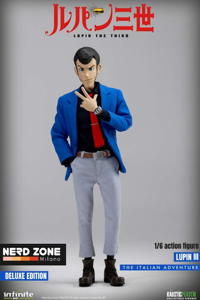 INFINITE STATUE - Lupin The 3rd The Italian Adventure Lupin 1/6 Action Figure Deluxe Edition