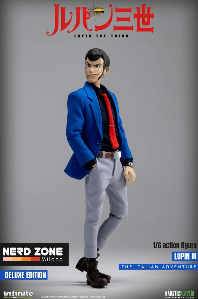 INFINITE STATUE - Lupin The 3rd The Italian Adventure Lupin 1/6 Action Figure Deluxe Edition