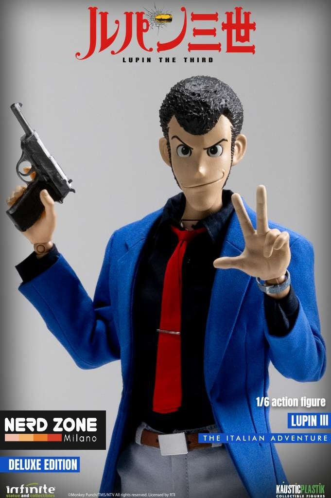 INFINITE STATUE - Lupin The 3rd The Italian Adventure Lupin 1/6 Action Figure Deluxe Edition