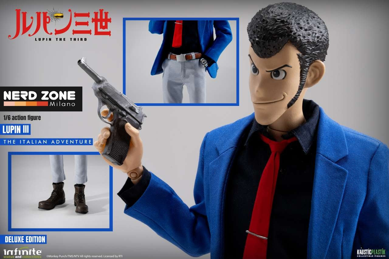 INFINITE STATUE - Lupin The 3rd The Italian Adventure Lupin 1/6 Action Figure Deluxe Edition