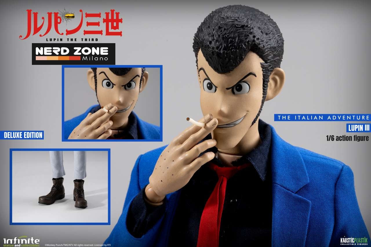 INFINITE STATUE - Lupin The 3rd The Italian Adventure Lupin 1/6 Action Figure Deluxe Edition