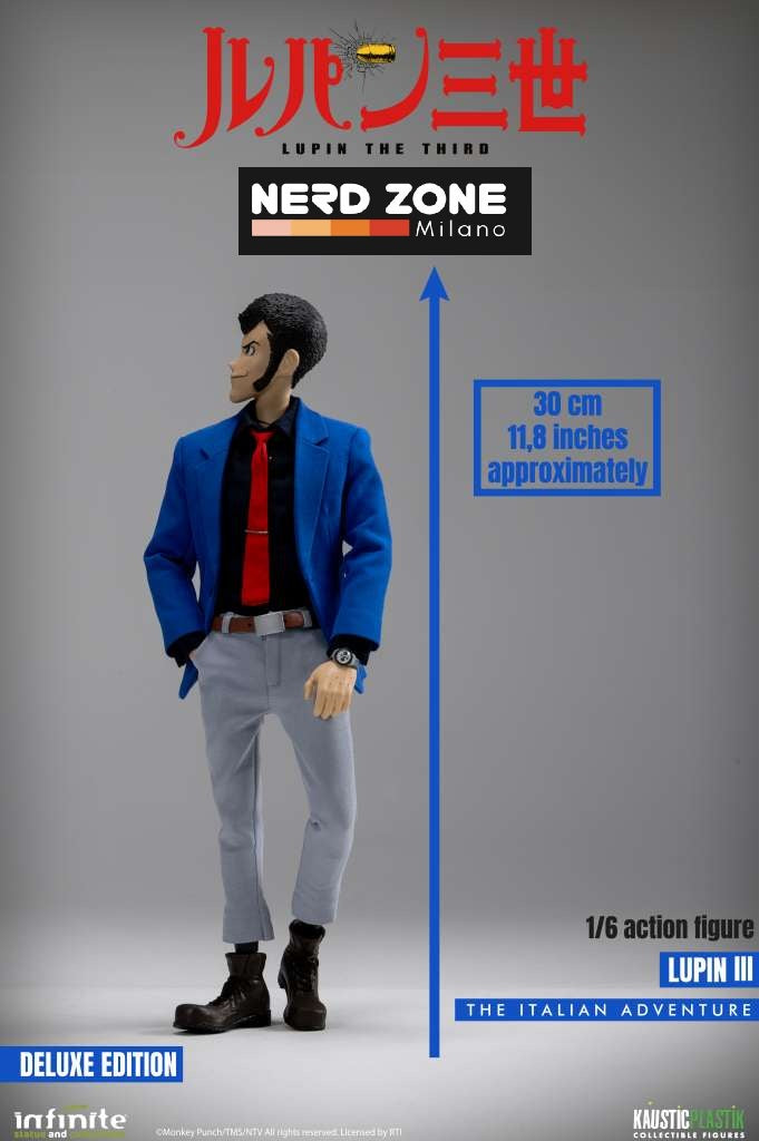 INFINITE STATUE - Lupin The 3rd The Italian Adventure Lupin 1/6 Action Figure Deluxe Edition