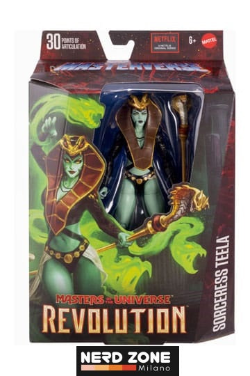 MATTEL - Masters of the Universe: Revolution Masterverse Action Figure Snake Sorceress Teela 18 cm