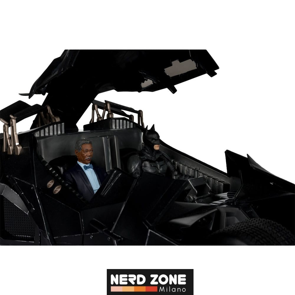MCFARLANE - DC Multiverse Vehicle Tumbler with Lucuis Fox (The Dark Knight) (Gold Label)