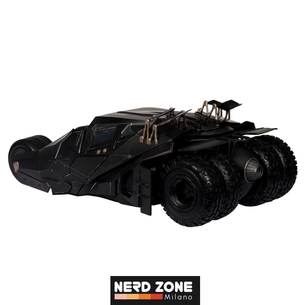 MCFARLANE - DC Multiverse Vehicle Tumbler with Lucuis Fox (The Dark Knight) (Gold Label)
