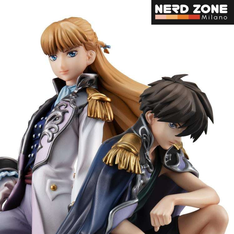 MEGAHOUSE - New Mobile Report Gundam Wing Heero & Relena 30th Anniversary Statue