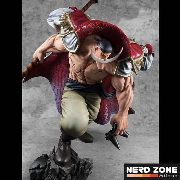 MEGAHOUSE - One Piece P.o.p. Neo-Maximum White Beard Edward Newgateltd Reprint Statue