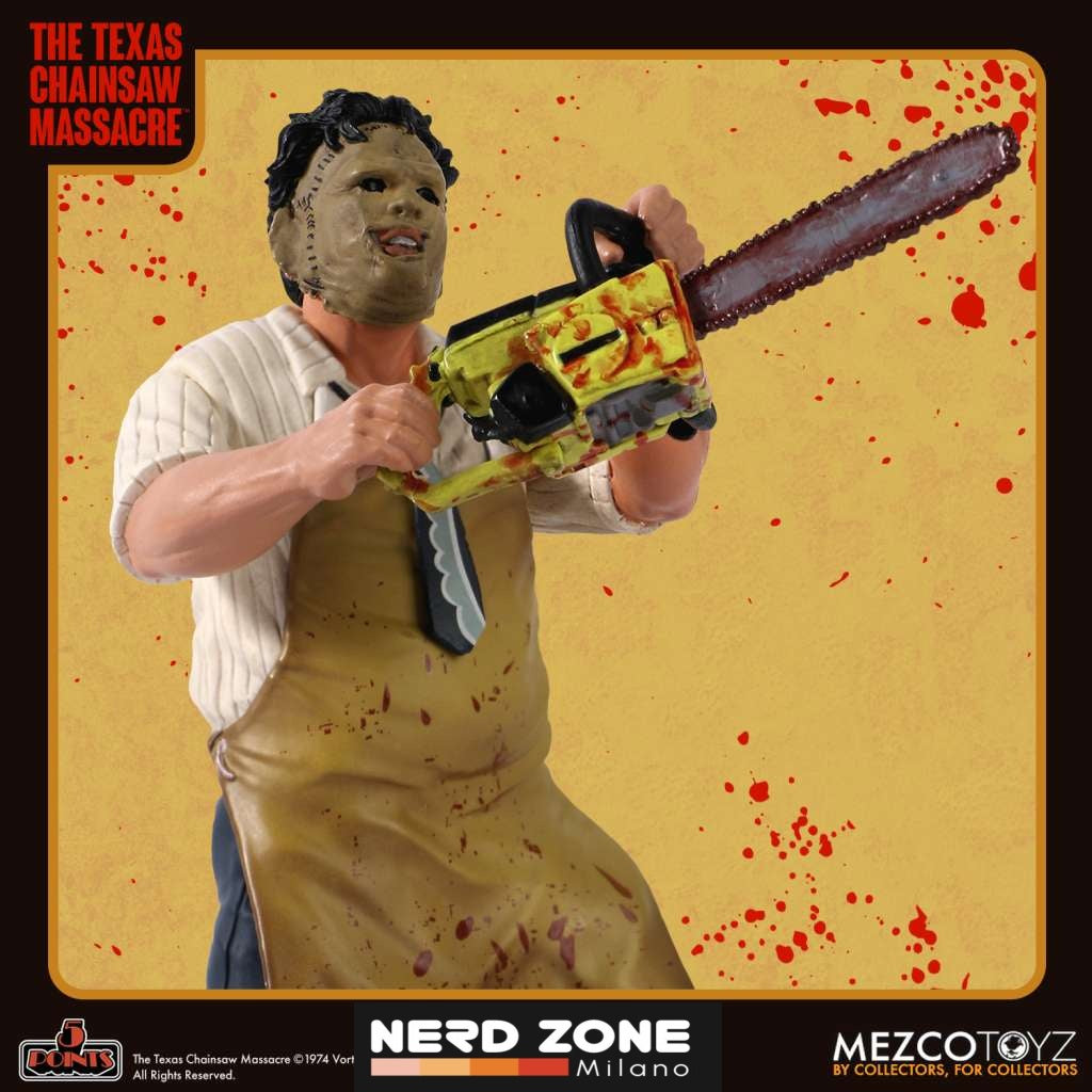 MEZCO - 5 points Texas Chainsaw Massacre 1974 Leatherface Action Figure