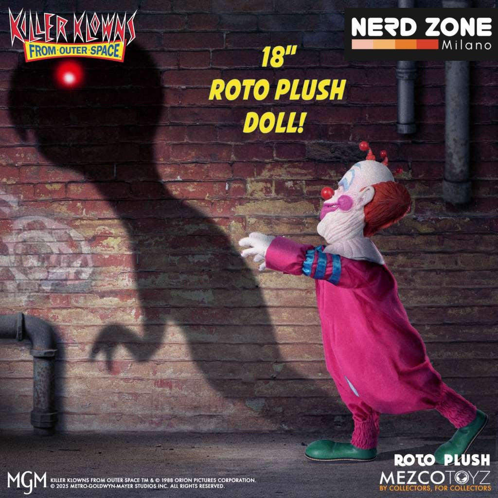 MEZCO - Killer Klowns from Outer Space - Slim Mds Roto Plush