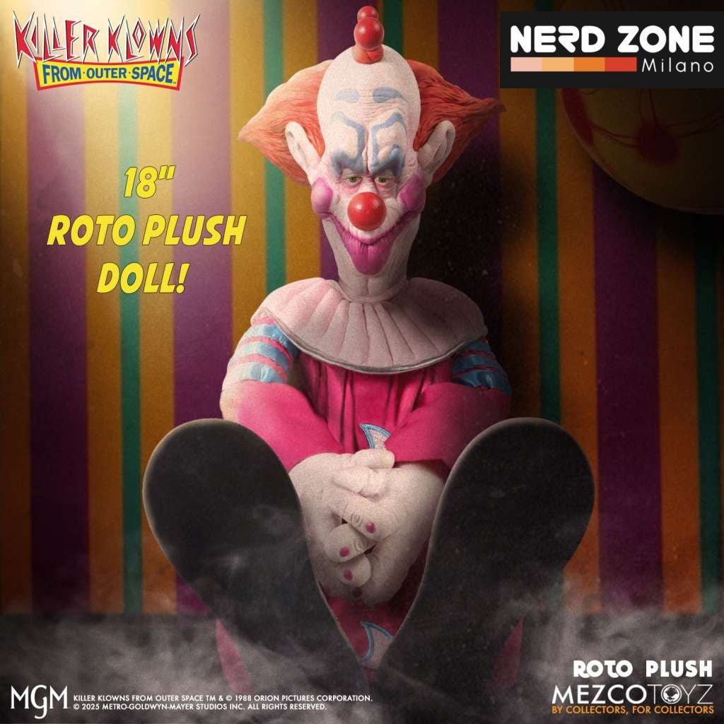 MEZCO - Killer Klowns from Outer Space - Slim Mds Roto Plush